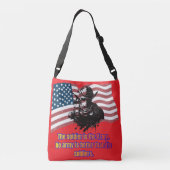 Sac Ajustable Legacy of the brave bright red (Dos)