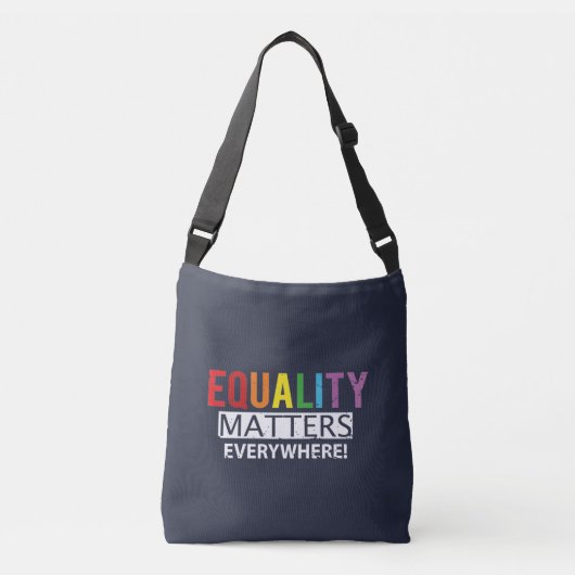 Sac Ajustable L'égalité compte partout Rustique (Devant)