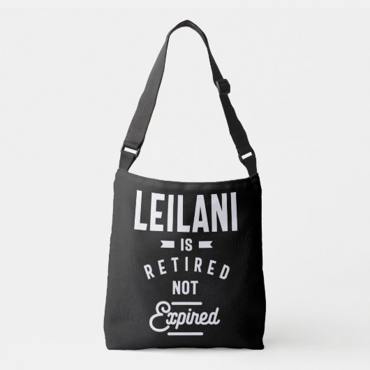 Sac Ajustable Leilani Nom personnalisé Anniversaire Cadeau (Devant)