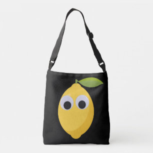 Sac Ajustable Lemon, sweet fruit with googly eyes