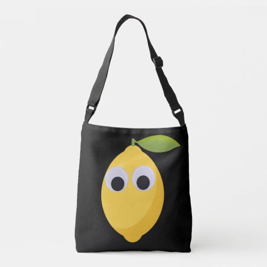 Sac Ajustable Lemon, sweet fruit with googly eyes (Dos)