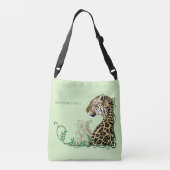 Sac Ajustable Leopard Wild Cat Green Henna (Dos)