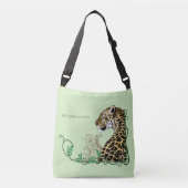 Sac Ajustable Leopard Wild Cat Green Henna (Devant)
