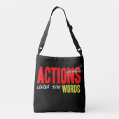 Sac Ajustable Les actes parlent plus fort (Dos)