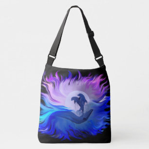 Sac Ajustable Les dauphins au clair de lune