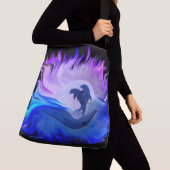 Sac Ajustable Les dauphins au clair de lune (De près)