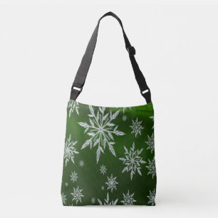 Sac Ajustable Les étoiles vertes de Noël avec cristal de glace