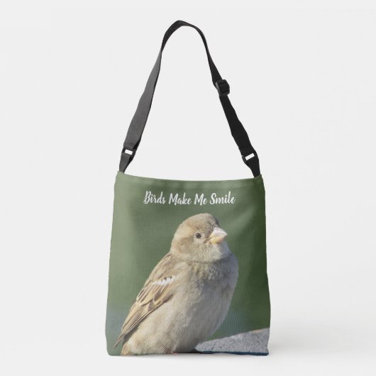 Sac Ajustable Les oiseaux me font sourire Bruant Photo Oiseau