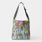 Sac Ajustable Les plages d'Aloha Fourre-tout (Devant)