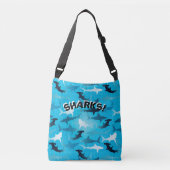 SAC AJUSTABLE LES REQUINS ! (Devant)