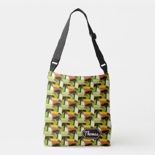 Sac Ajustable Les toucans colorés ajoutent votre nom
