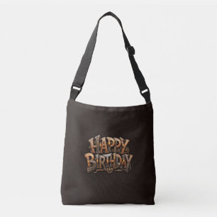 Sac Ajustable Lettre d'anniversaire steampunk