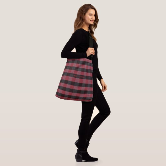 Sac Ajustable Levito Plaid (Sur le modèle)