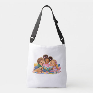 Sac Ajustable L'heure du conte pour enfants qui lisent ensemble