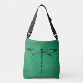 Sac Ajustable libellule céleste verte  (Devant)