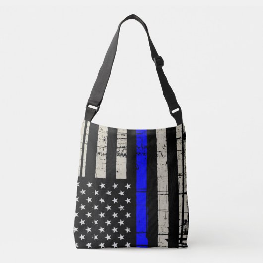 Sac Ajustable Ligne bleue du drapeau américain (Devant)