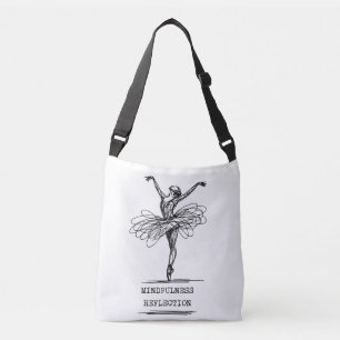 Sac Ajustable Ligne minimaliste Art Ballerina Dance Design
