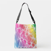 Sac Ajustable Lignes arc-en-ciel courbes (Dos)