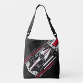 Sac Ajustable Lignes de vitesse de voiture de course de formule (Dos)
