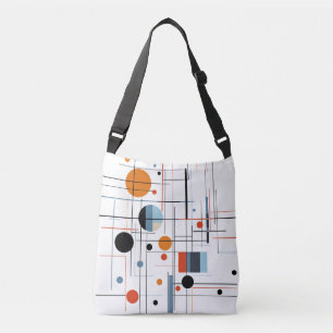 Sac Ajustable Lignes minimalistes modernes géométriques abstrait