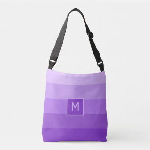 Sac Ajustable Lilac Stripes monogramme personnalisé