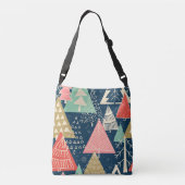 Sac Ajustable L'Illustration Festive Des Arbres De Noël. (Dos)