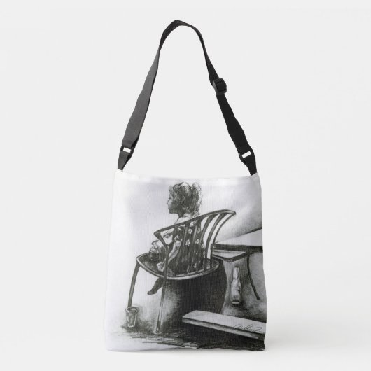 Sac Ajustable L'imagination nourrit ma réalité (Dos)