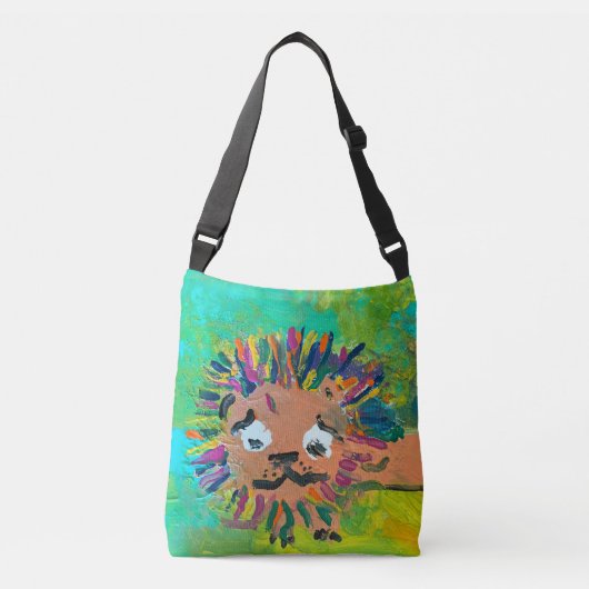 Sac Ajustable Lion bébé "Art by Kids" (Devant)