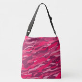 Sac Ajustable Lion Camo Camouflage Zebra Pattern rose violet (Dos)