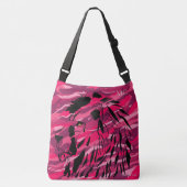Sac Ajustable Lion Camo Camouflage Zebra Pattern rose violet (Devant)