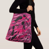 Sac Ajustable Lion Camo Camouflage Zebra Pattern rose violet (De près)