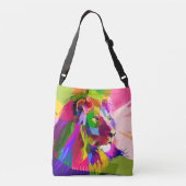 Sac Ajustable Lion Colorful Prismatic Pop Art Design-62501 (Dos)