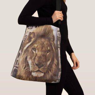 Sac Ajustable lion en ville