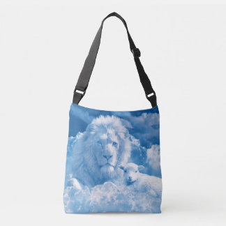 Sac Ajustable Lion et agneau dans les nuages