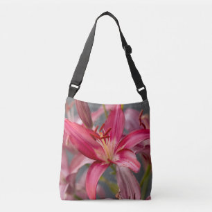 Sac Ajustable Lis asiatique rose vue rapprochée botanique