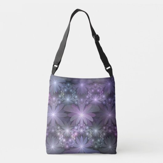 Sac Ajustable Lit de fleurs Art Fractal Abstrait tendance brilla (Dos)