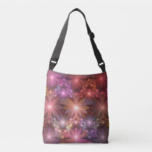 Sac Ajustable Lit De Fleurs Coloré brillant Abstrait Fractage Ar