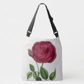 Sac Ajustable Lithographie de rose antique, François-Frédéric Gr (Devant)