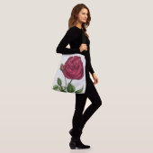 Sac Ajustable Lithographie de rose antique, François-Frédéric Gr (Sur le modèle)