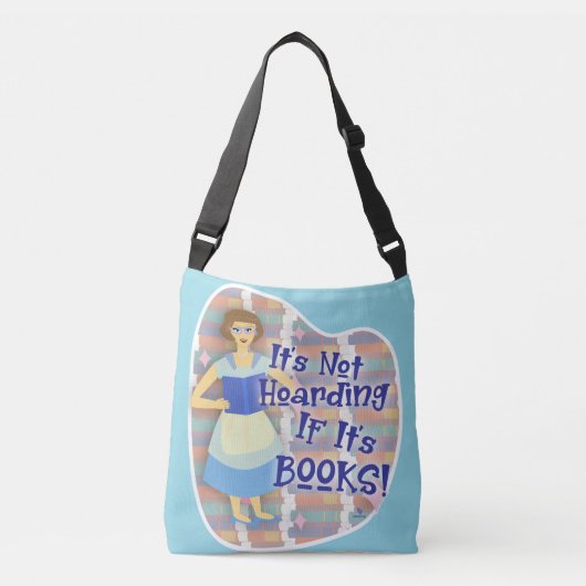 Sac Ajustable Livre Hoaring Gal Retro Kitschy Funny Art (Devant)