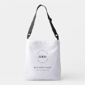 Sac Ajustable Logo circulaire personnalisé & Entreprise de texte (Dos)