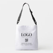Sac Ajustable Logo de l'entreprise personnalisée Code Qr Minimal (Dos)