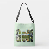 Sac Ajustable Logo de l'image de composition du golf, (Dos)