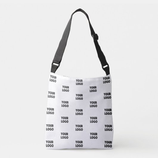 Sac Ajustable Logo simple à répéter | Blanc (Devant)
