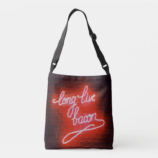 Sac Ajustable Longue vie Bacon néon signe, amant Bacon (Dos)