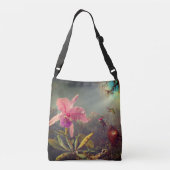 Sac Ajustable L'orchidée de Cattleya et trois colibris Heade (Dos)