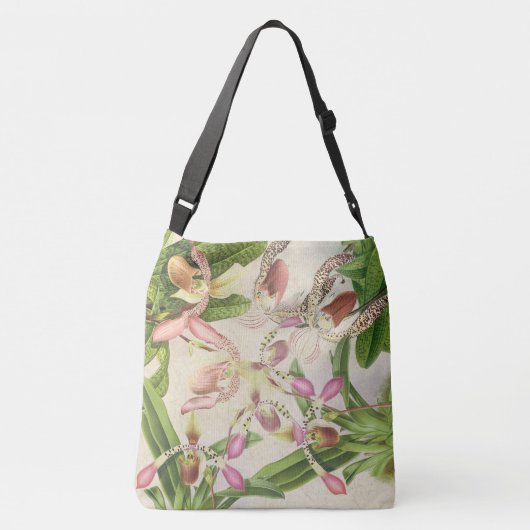 Sac Ajustable L'orchidée de pantoufle tropicale de Ladys fleurit (Dos)