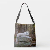 Sac Ajustable Loup à l'automne (Dos)
