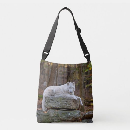 Sac Ajustable Loup à l'automne (Devant)