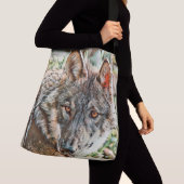 Sac Ajustable loup cinglé (De près)